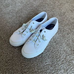 white sperrys